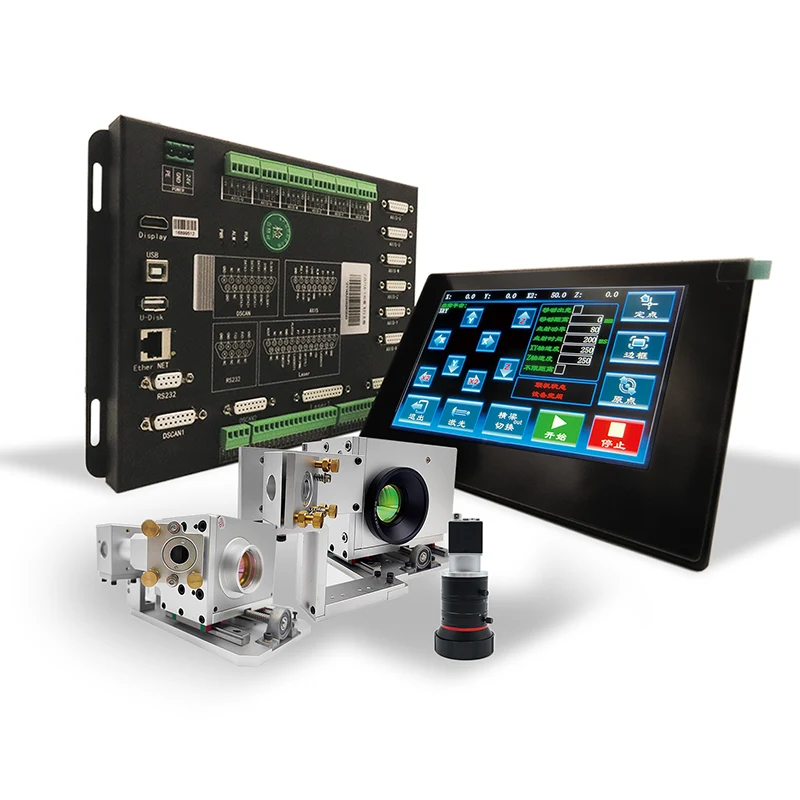 ZJS716-2000 Galvanometer Dual Penerbangan Vision Vision Vision kanggo dicithak digital