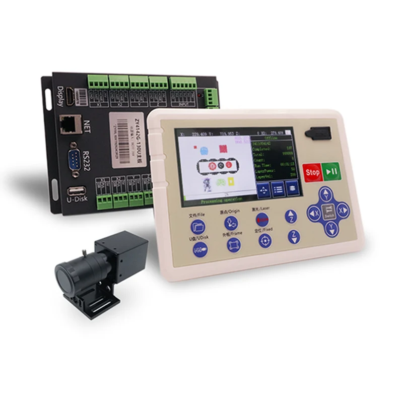 ZY4142G-130 posisi sistem kontrol laser nglereni sistem kontrol laser kanggo pemotong busana CCD