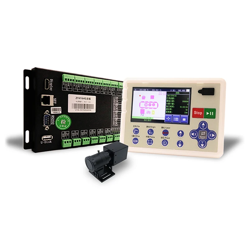 Zy4164g-130 posisi sistem kontrol laser nglereni sistem kontrol laser kanggo kain ccd ukur