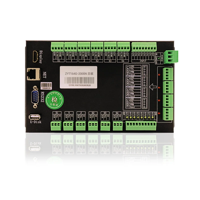 Pengontrol laser zy7164g-2000 kanggo nglereni